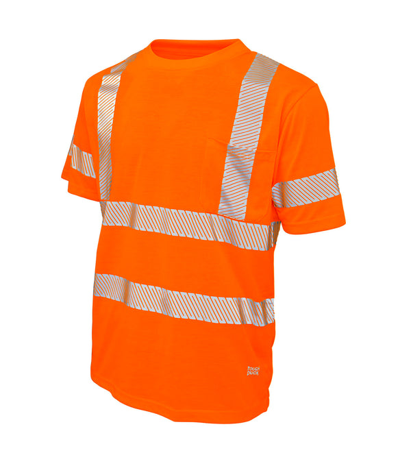 T-Shirt De Sécurité À Manches Courtes En Jersey Orange - Tough Duck