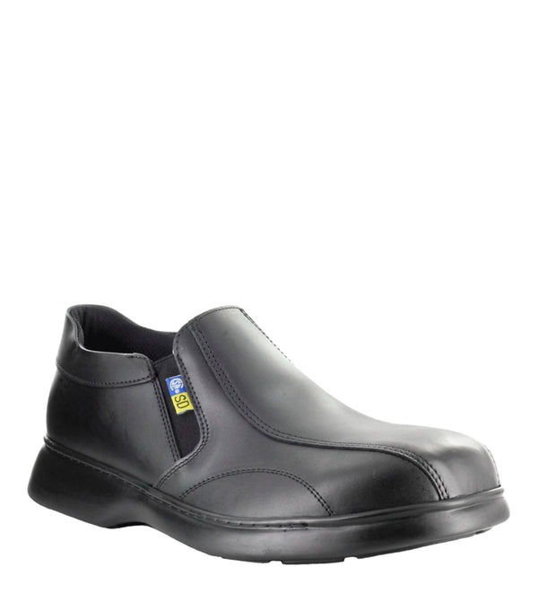 Work Shoes PATRICK in Full Grain Leather, Men - Mellow Walk