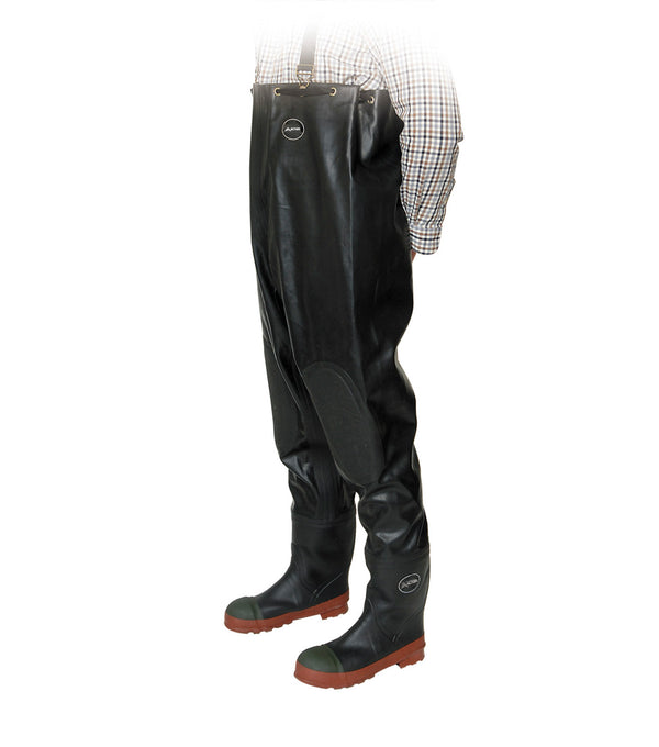 Protecto Chest 51" Pant Boots in Natural Rubber - Acton