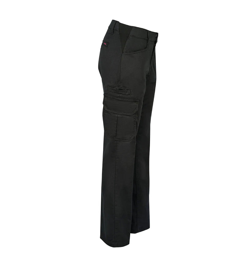 Pantalon de travail cargo extensible pour femme noir - Task