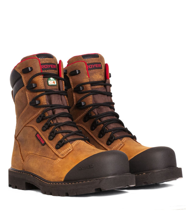 8'' Work Boots Revolt with Vibram Outsole - Royer