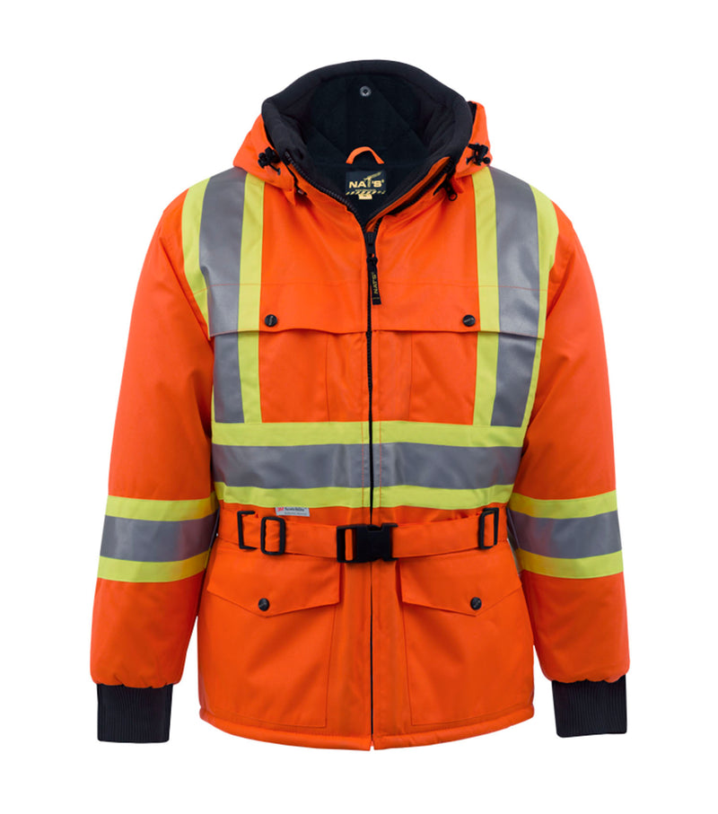 Winter jacket high visibility and waterproof - Nat's