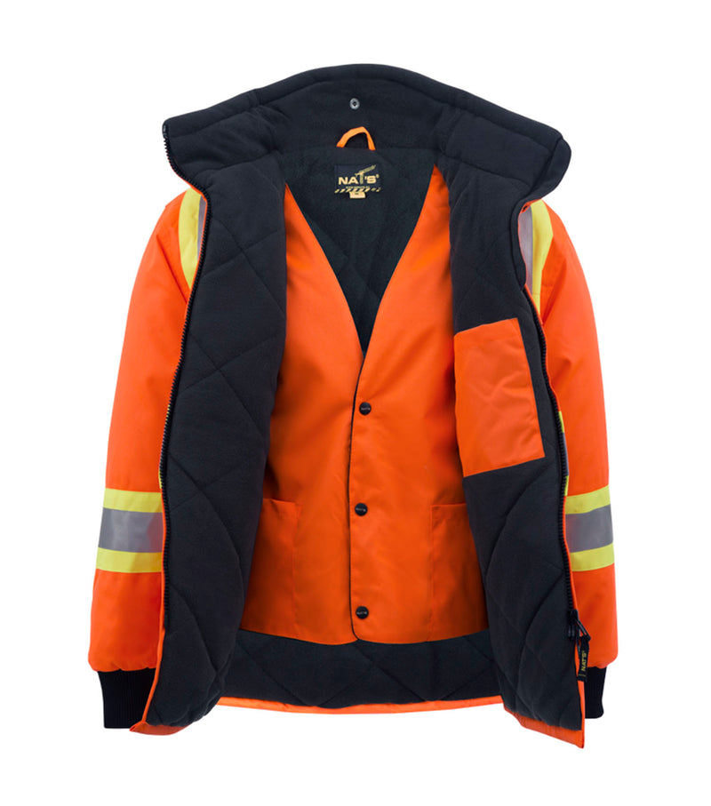 Winter jacket high visibility and waterproof - Nat's