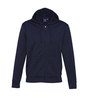 Mens Hype Full-Zip Hoodie SW308M Navy - Biz Collection