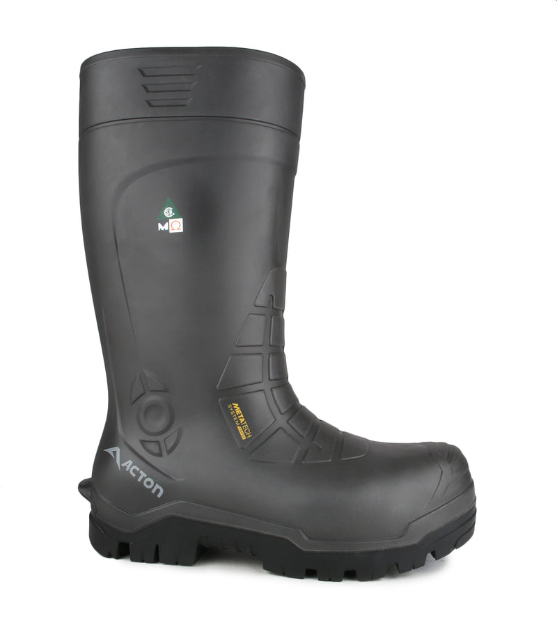 Bottes de caoutchouc synthétique (PU) All Weather avec métatarse-Acton