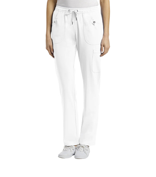 Pantalon Cargo à Taille Élastique Blanc 309 – Whitecross