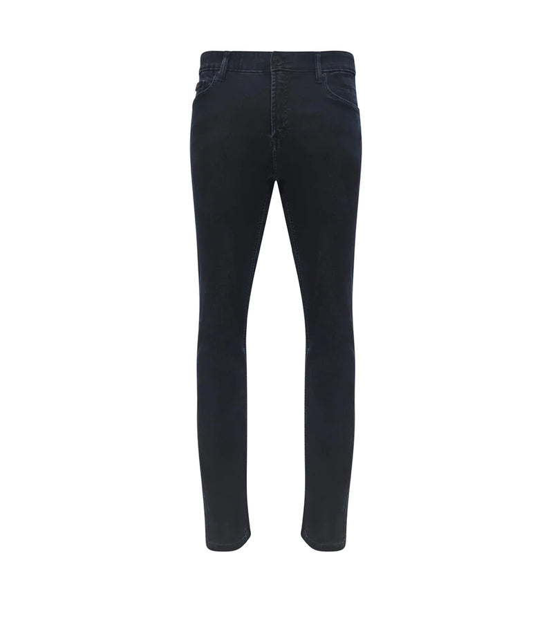 Men’s Slim Fit Knit Jeans Dark Blue - Task