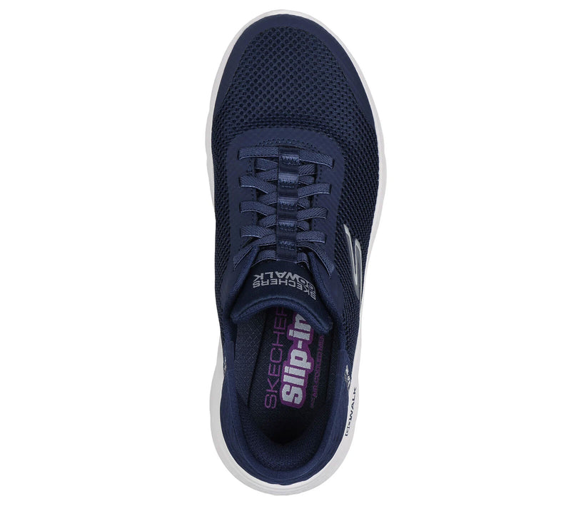 Skechers GO WALK Flex Slip-On Shoes Navy