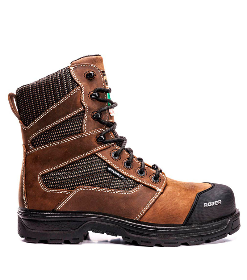 Bottes de travail 8'' 5725GT avec membrane imperméable - Royer