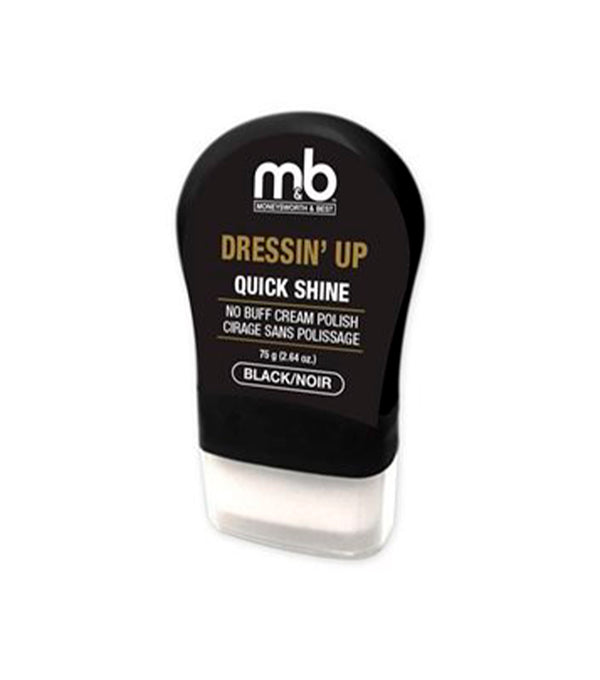 CRÈME DE POLISSAGE QUICK SHINE Noir - Moneysworth and Best