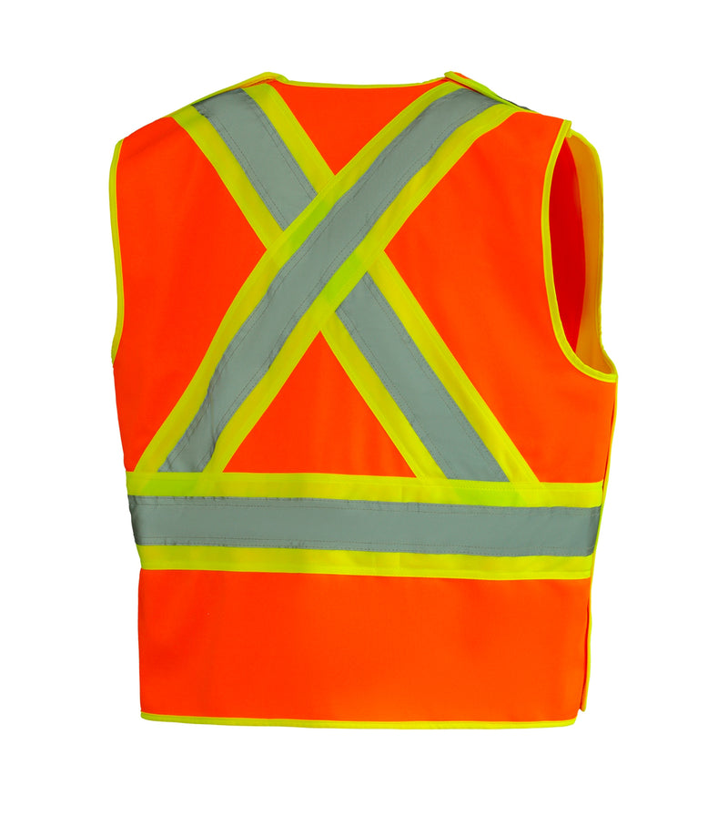 Orange High Visibility Safety Jacket - Blazer