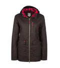 Coat Lined in Stretch Canvas 482 Black - Pilote et Filles