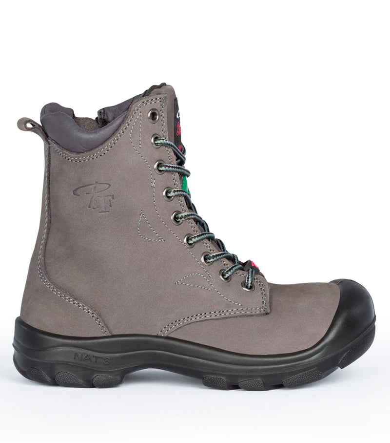 8" Work Boots S558 Gray, Women - Pilote & Filles