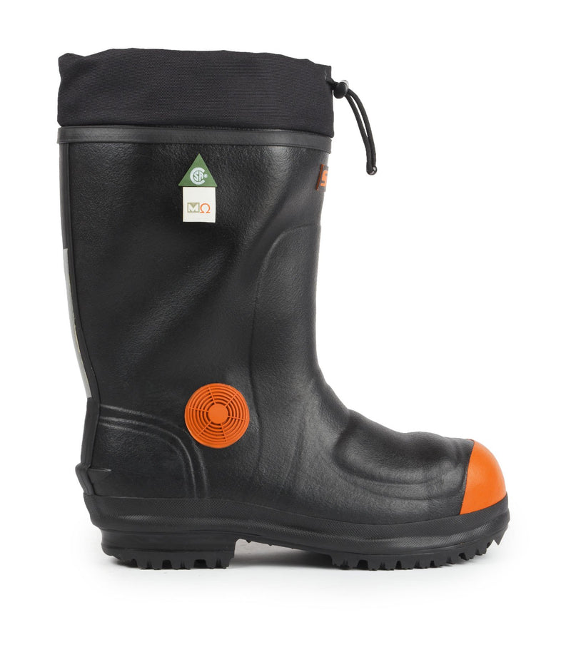 Bottes de mines 14'' Cobalt en caoutchouc et isolées - STC