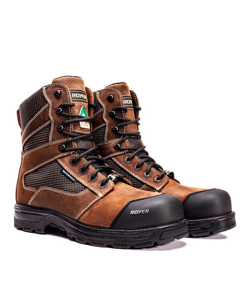 Bottes de travail 8'' 5725GT avec membrane imperméable - Royer