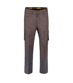 Gray superflex cargo pants - TASK