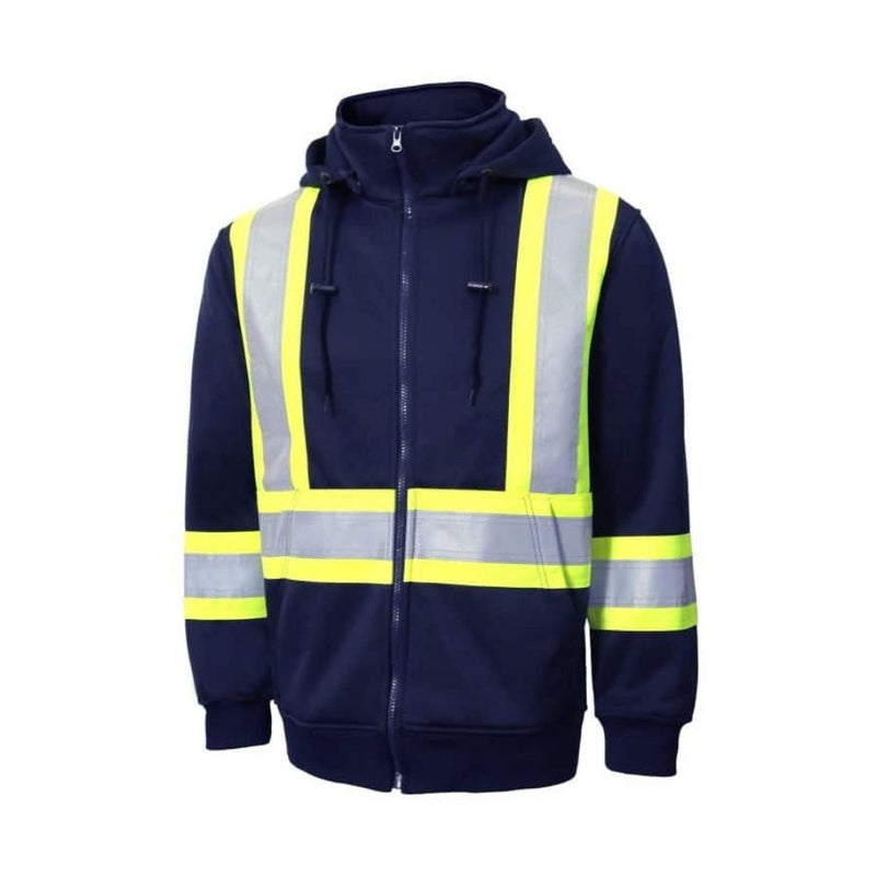 Hooded Long-Sleeve Work Vest 713R - Jackfield 