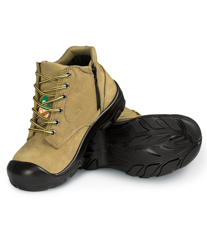 Work Boots S556 in Nubuck Leather - Pilote & Filles