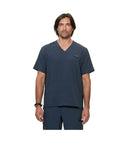 Haut d'uniforme encolure en V pour hommes - Chlorophylle