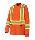 Chandail à manches longues haute visibilité 100% coton - Pioneer