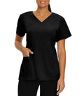 Uniform top V-neck with 4 pockets 659 Black – Whitecross
