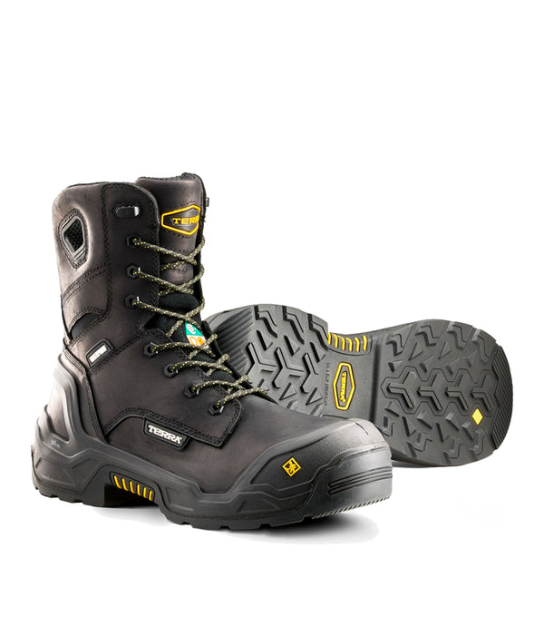 Bottes de travail 8'' Exile avec membrane imperméable - Terra