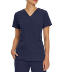 Uniform top V-neck with 3 pockets 796 Navy – Whitecross