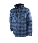 Lined Work Flanel Vest with Hood 626DCF - Gatts