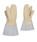 One Finger Mitt 44-523 Made of cCowgrain Leather - Ganka