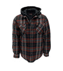 Veste en flanelle matelassée avec capuche TK-1781 - Task