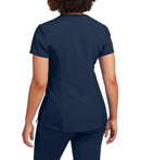 3-Pocket V-Neck Uniform Top WT134 Navy - Whitecross