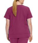 Uniform top V-neck with 3 pockets 796 Raspberry – Whitecross