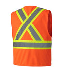 Veste de travail haute visibilité avec fermeture éclaire - Pionner