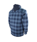 Lined Work Flanel Vest with Hood 626DCF - Gatts