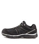 Souliers de travail Pacer 2.0 (Noir/Blanc) sans métal – Terra