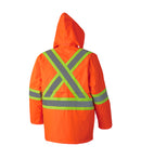 Ensemble imperméable manteau/salopette haute visibilité - Pionner