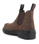6" Work Boots Profile Brown Easy-on Leather  - Acton