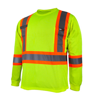 High visibility long sleeves t-shirt - Ganka