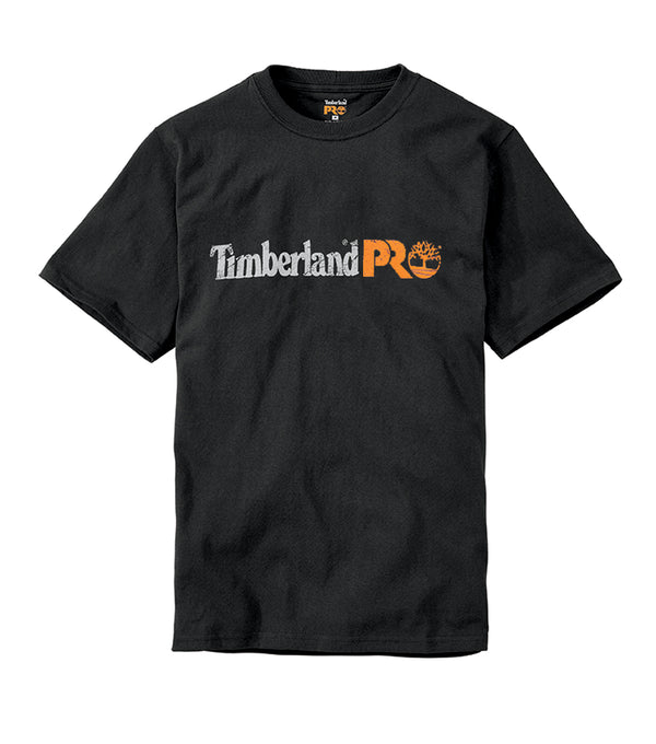 T-Shirt noir A1OVS-015 avec coupe droite - Timberland
