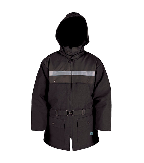 Lined Work Coat with Reflective Tape BB314 - Big Bill