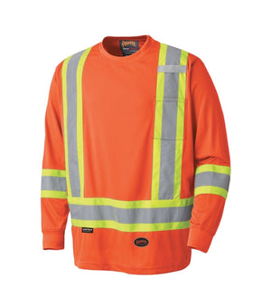 High Visibility Long-Sleeve Work Sweater 51250 - Pioneer